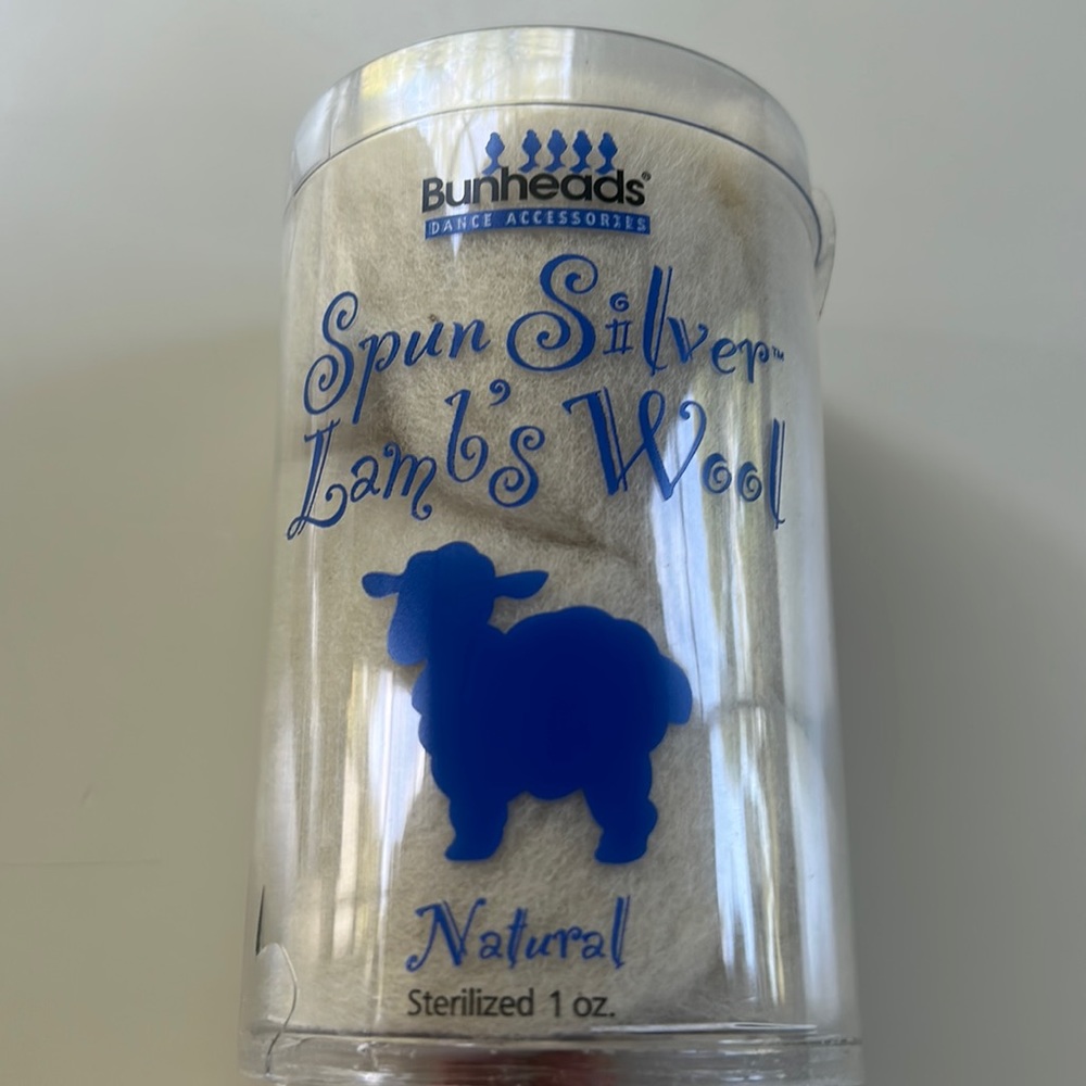 Bunheads Spun Silver Lambs Wool